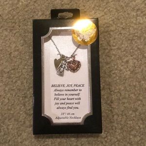Believe, Joy, Peace Necklace